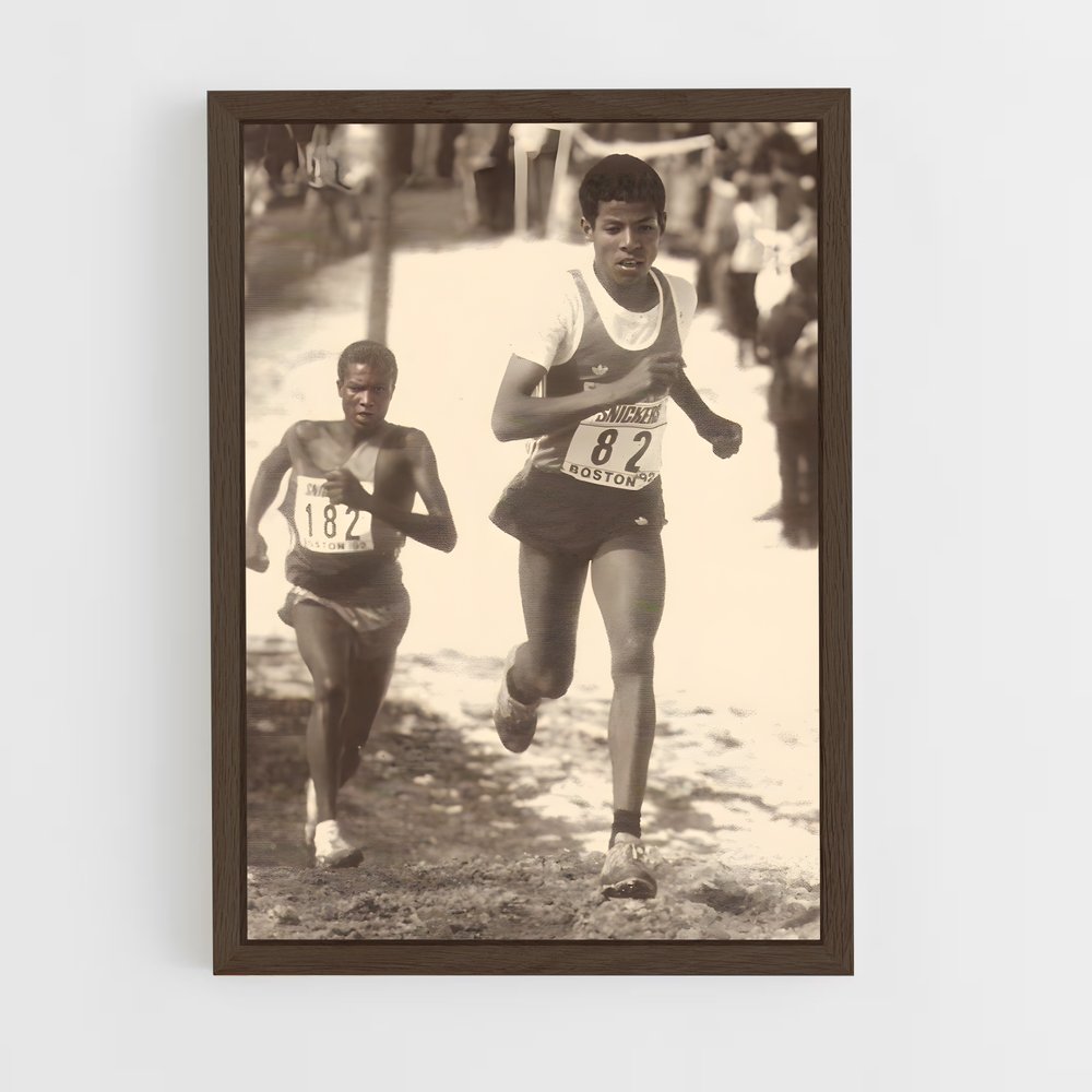 Poster Haile gebrselassie – affiche Athlétisme (vue 5)